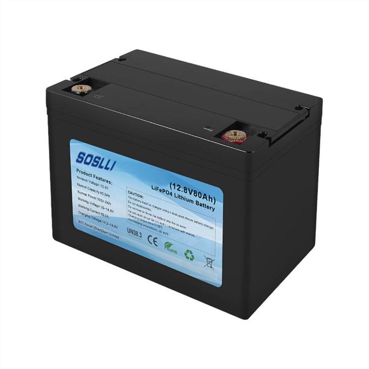 12V 80Ah LiFePO4 Deep Cycle Battery