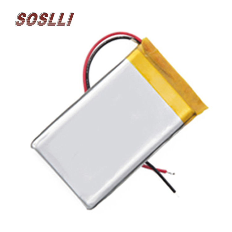 3.7V 500mAh SSLLP752540 lithium polymer battery pack