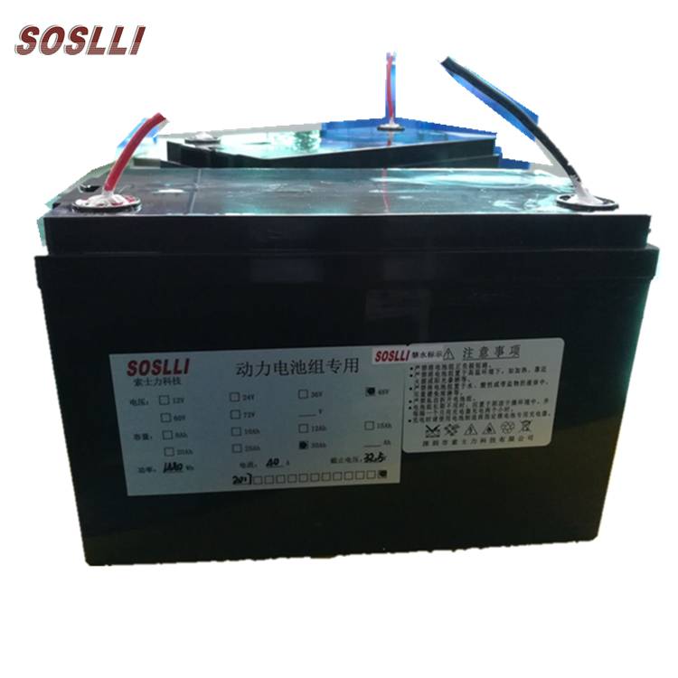 High capacity 48v 30Ah lithium ion power battery pack for Golf cart Electric bicycle scooter