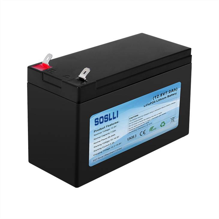 12V 7Ah LiFePO4 Deep Cycle Battery