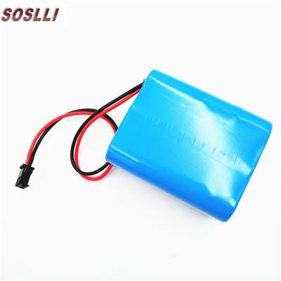 9.6V 2000mAH 18650 3s1p LiFePO4 battery pack for solar light