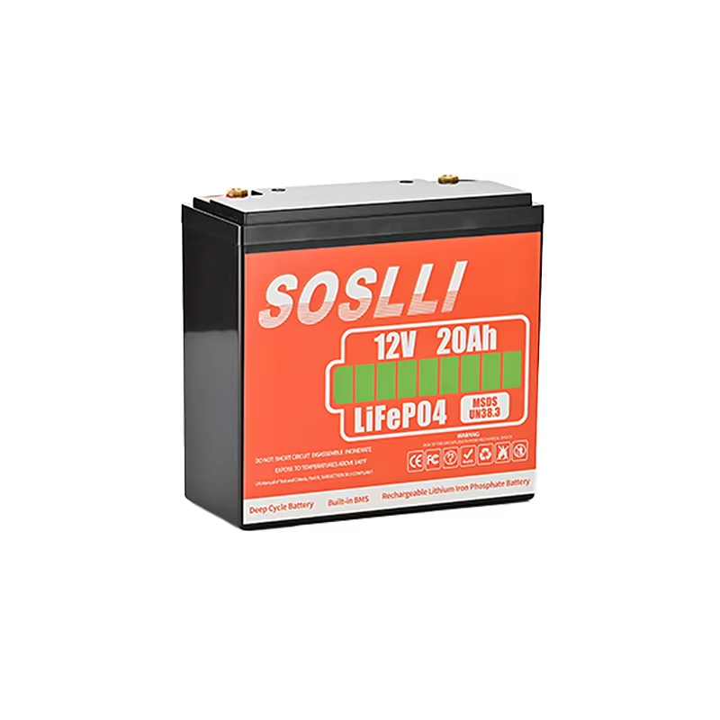 12V 20Ah LiFePO4 Deep Cycle Battery
