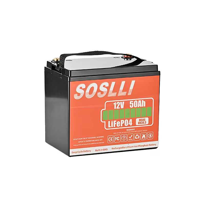 12V 50Ah LiFePO4 Deep Cycle Battery